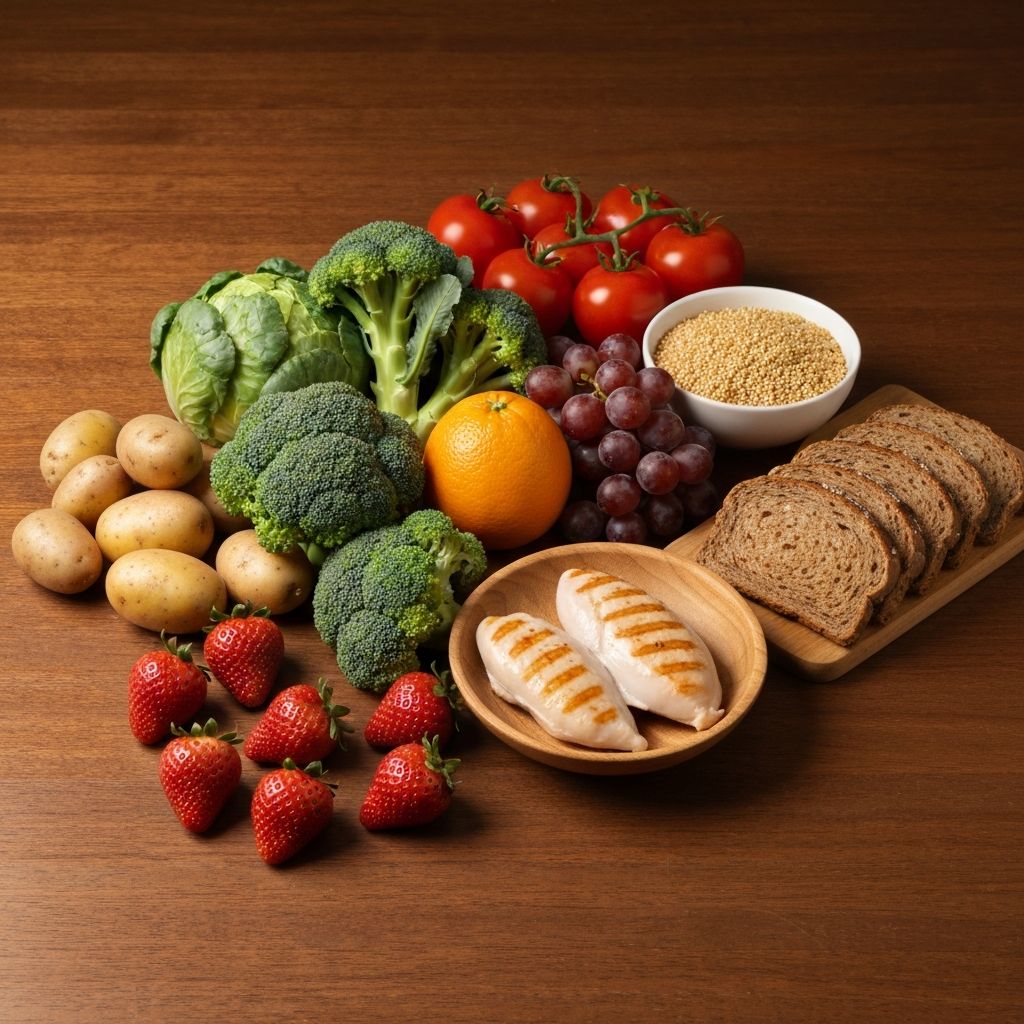 Choosing variety of foods